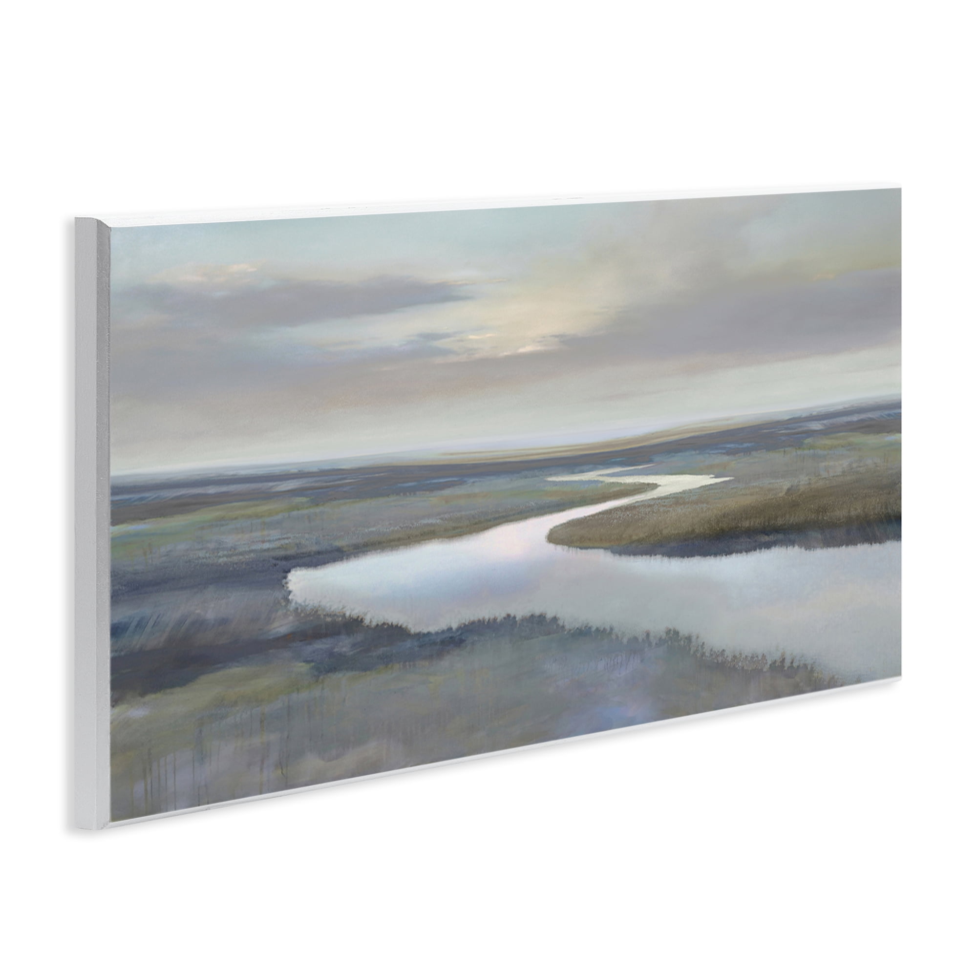 Stupell Industries Foggy Riverbend Atmosphere Wall Plaque Art, design by Christy McKee