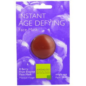 Andalou Naturals, Instant Age Defying, 8 Berry Fruit Enzyme Face Mask, .28 oz (8 g) (Pack of