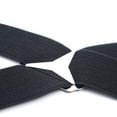 thumbnail image 5 of Herrnalise Mens Suspenders X-Back 3.5cm Wide Solid Straight Clip Suspenders Black, 5 of 5