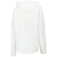 thumbnail image 3 of Women's League Collegiate Wear White Indiana Hoosiers Slub Long Sleeve V-Neck Hoodie T-Shirt, 3 of 3