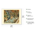 thumbnail image 2 of The Large Plane Trees (Road Menders at Saint-Rémy) - From an Original Color Painting by Vincent van Gogh - Fine Art Matte Paper Print (Unframed) 16x20in, 2 of 4