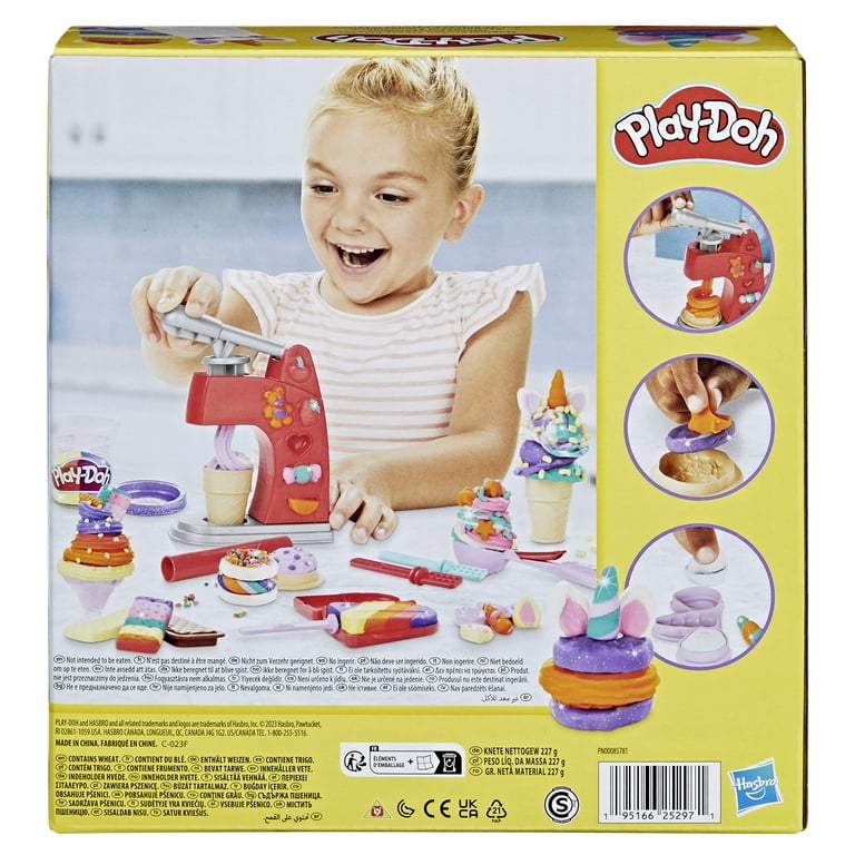 Play Doh Magical Frozen Treats Playset 4 Multicolor Cans Christmas Gifts for Girls Boys 3
