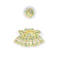 thumbnail image 2 of Porch Goose Outfits, Lemon Print Lawn Goose Statue Clothes, Yard Gooses Costume Dress Hat Outfit for 23" Statue Patio Garden Decoration, 2 of 6