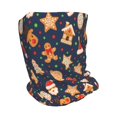 thumbnail image 2 of KLL Holiday Gingerbreads Pirnt Wicking Running Beanie Head Wrap Cycling Bandana for Men Women, 2 of 8