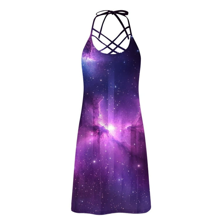 knee length dresses for ladies Charmer Mini Dress, Galaxy  Alembika U.S