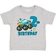 thumbnail image 3 of Inktastic 2nd Birthday Monster Truck Boys Toddler T-Shirt, 3 of 5