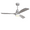 Silver with Gray Blades, variant on Sofucor 52" Ceiling Fan with Light and Remote Control, 3 Blades and Reverse Airflow for Living Room in Summer