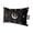 CharcoalBlack,ChampagneGold,PaleViolet,Lavender, variant on Mystic Dragonfly Outdoor Pillows for Chaise Lounge Chair Waterproof Lumbar Pillows with Insert&Adjustable Strap Beach Headrest Pillow Black Golden Moon Stars Flowers Leaves Pool Pillow 11"x16"