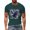 Dark Green, variant on Mens Patriotic T Shirts 250 Years Eagle Short Sleeve Crewneck Summer Patriotic Tees for Travel