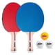 thumbnail image 1 of Set de palas de ping pong Franklin Sports para 2 jugadores con 3 pelotas, 1 of 9