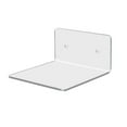 thumbnail image 1 of Acrylic Small Shelf for Wall Storage Clear Adhesive Shelf for Living Room, 1 of 9