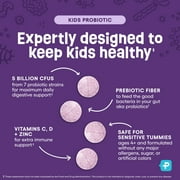 Physician's Choice Probiotics for Kids 30 Counts - 7 Diverse Strains, Prebiotics, Vitamins & Minerals, Clinically Studied L. Rhamnosus GG, Immune & Digestive Support, No Sugar or Artificial Dyes