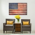 thumbnail image 6 of Empire Art Direct American Flag Wall Art Printed On Solid Fir Wood Planks, 16" x 24", 6 of 6