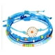thumbnail image 1 of Guardurnaity 4 unids/set Kit de buena elasticidad resistente al desgaste resistente al agua cuerda trenzada piedra Natural cadenas atractivas conjunto Ropa, zapatos y accesorios Miscelánea Azul Guardurnaity AP010270-02, 1 of 6