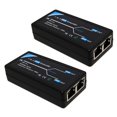 thumbnail image 1 of 2X 2 Port POE Extender 10/100Mbps with IEEE 802.3Af Standard Input / Output for IP Camera Extend 100 Meters, 1 of 6