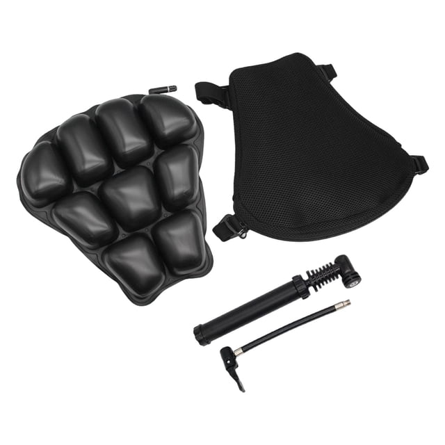 Cojín de asiento de motocicleta con funda para accesorio de motocicleta L Zulema Cojín de asiento de motocicleta