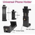thumbnail image 3 of Mistayd Phone Chest Mount Head Mount Kit, Phone Chest Harness Head Strap for Filming Video,, 3 of 5