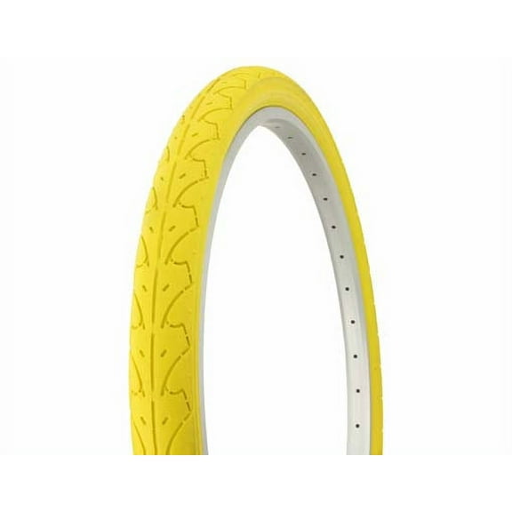 Tire Duro 26" x 1.95" Yellow/Yellow Side Wall HF-105. Bicycle tire, bike tire, beach cruiser bike tire, cruiser bike tire