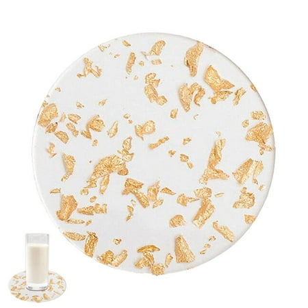 

Fovolat Clear Coasters Round Modern Golden Coasters For Coffee Table Acrylic Drinks Coaster For Tabletop Protection Suitable For Kinds Of Cups Acrylic Drinks Coasters For Coffee Table original