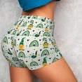 thumbnail image 4 of KLL St. Patrick's day Pattern Workout Shorts for Women Scrunch Short Gym Yoga Running Sport Active Exercise Fitness Shorts-XX-Large, 4 of 8