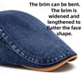 thumbnail image 3 of Men'S Beret That Combines Fashion And Practicality. Its British Retro Design Is Classic And Durable, And The Lightweight Material Ensures It Can Be Worn in All 4 Seasons, 3 of 8