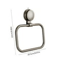 thumbnail image 3 of Bath Towel Ring,Suction Cup Hand Towel Rack,Modern Round Towel Hanger Wall Mounted,No Need to Drill Holes,Bathroom Hardware Accessories, 3 of 6
