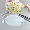 Handmade Palette Pigment Brush Resin Mold Paint Tray Box Jewelry Making Tools