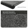 thumbnail image 4 of Pure Era Bullnose Carpet Stair Treads Cover 16pcs 9" x 30" Indoor Rugs Non Slip Self Adhensive Back (Set of 16,Dark Gray), 4 of 8