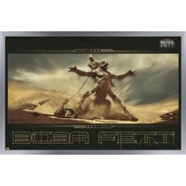 Star Wars: Book of Boba Fett - Chapter 1 Concept Art Wall Poster, 22.375" x 34", Framed
