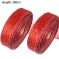 thumbnail image 2 of Christmas Tree Ribbon Mesh Glitter Ribbons Decoration Gift for Home Xtmas Tree Party Packaging DIY, 2 of 5