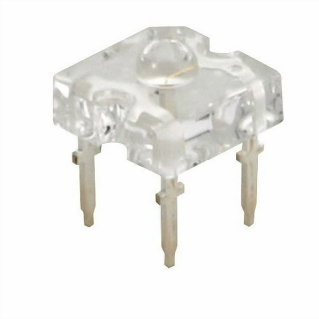 30-01/R5C-AQSC - LED 4PIN SQUARE WATERCLEAR RED PC DOMED TOP 2.6V 70MA 7.6X7.6MM (2 pcs/pkg)