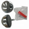 thumbnail image 1 of Dome Door Stop,Floor-Mount,Satin Chrome, 1 of 1