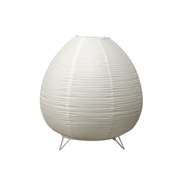 Lámpara de mesa plegable japonesa con forma de bola, lámpara de noche, lámpara decorativa for dormitorio y sala de estar.
