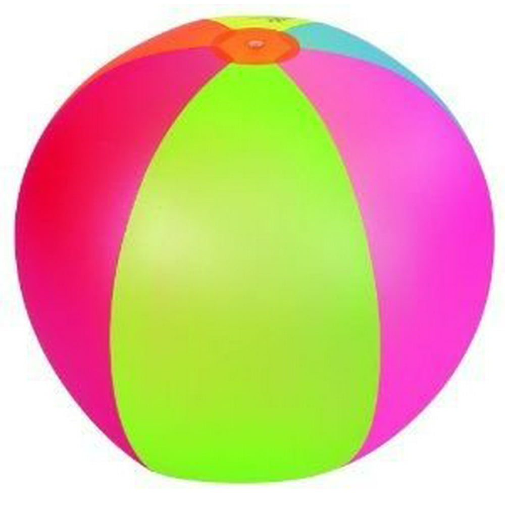 Giant Beach Ball Huge Inflatable 48" Beach Ball Jumbo Fun Sized