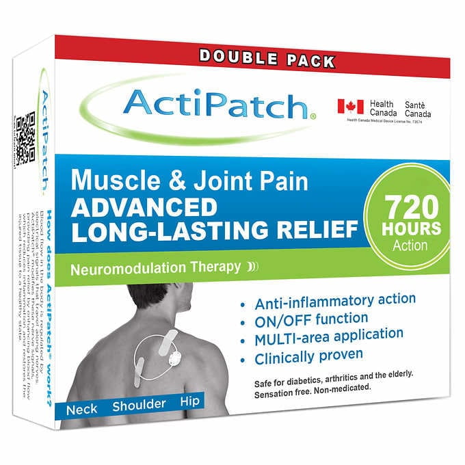 ActiPatch® Muscle & Joint Pain Relief, 2pack Walmart Canada