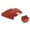 Red Xmas Leaves, variant on GUOOL 10 Pieces Christmas Candy Boxes 3.5''x3.5''4.7'' Green Star