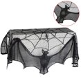 thumbnail image 1 of Halloween Decoration Skeleton Witch Bat Door Curtain Window Fringe Table Cloth, 1 of 10