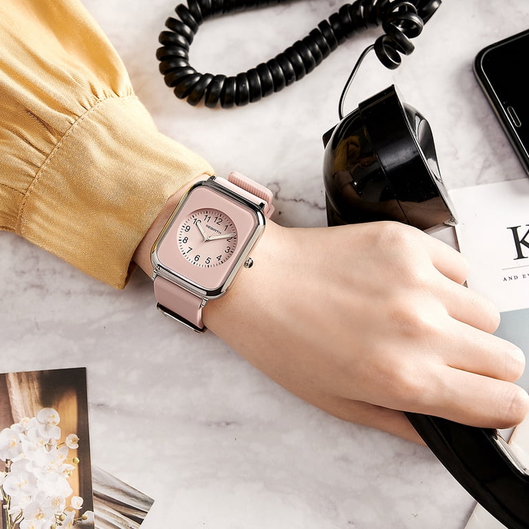 Watches for Women Minimalist Simple Design Casual Rectangle  display picture 1