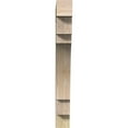 thumbnail image 2 of Ekena Millwork 4"W x 30"D x 34"H Merced Block Rough Sawn Bracket, Douglas Fir, 2 of 25