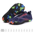 thumbnail image 2 of Zapatos de agua para niños, antideslizantes, para buceo y surf (azul oscuro, talla 32), 2 of 9