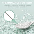 thumbnail image 2 of LNGOOR  Digital Thermometer Instant Read Candy Food Scale Monitors Meat Probe Stainless Steel Baby Pink, 2 of 6