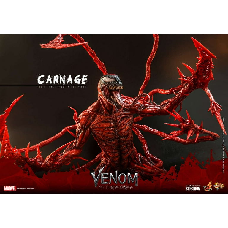 Marvel Venom Action Toy: Carnage Collectible Figure (Regular