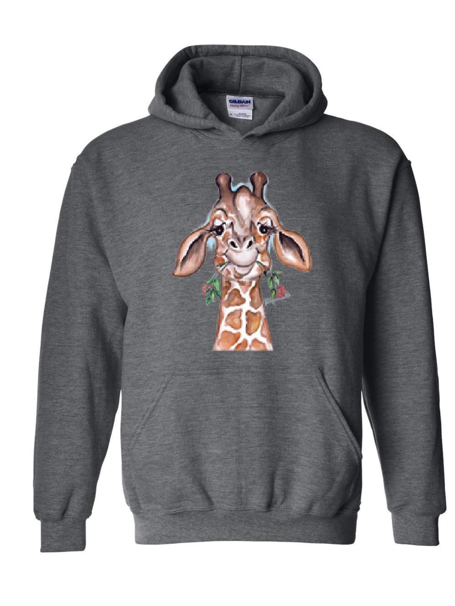 IWPF Unisex Giraffe Hoodie Sweatshirt