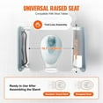 thumbnail image 3 of Vevor SJLDSJGMTZDLV1SLQV0 19.3-25.2 in. Raised Toilet Seat, 3 of 5