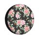 thumbnail image 1 of Balery Rose Flowers Cubiertas para Neumáticos - Protector Resistente para Neumáticos de Camioneta, SUV, Remolque, Camper y RV-15 inch, 1 of 6