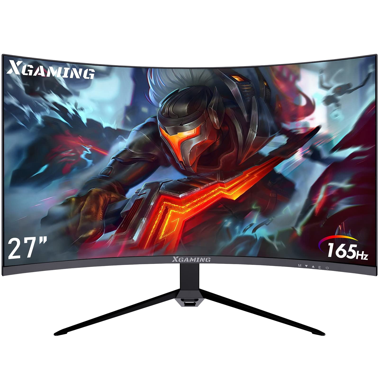Xgaming 27-inch Gaming Monitor, Ultra Wide 16:9 PC Monitor with 165Hz Refresh Rate, QHD 2560 x 1440 Display, DisplayPort, HDMI Speakers, Black - Walmart.com