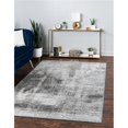 thumbnail image 1 of Unique Loom 3137781 9 x 12 ft. Rainier Sofia Rectangular Rug, Gray, 1 of 2