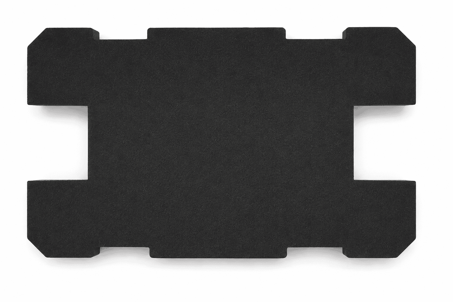 Hyper Tough Hyper Stack Foam Insert, 19.8 in x 11.22 in x 2.95 in, Black
