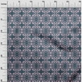 thumbnail image 2 of oneOone Cotton Poplin Fabric Paisley & Floral Ikat Decor Fabric Printed BTY 56 Inch Wide, 2 of 4