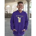 thumbnail image 2 of Buon Ferragosto Cool Drink Hoodie Juniors -Image by Shutterstock,  Small, 2 of 4